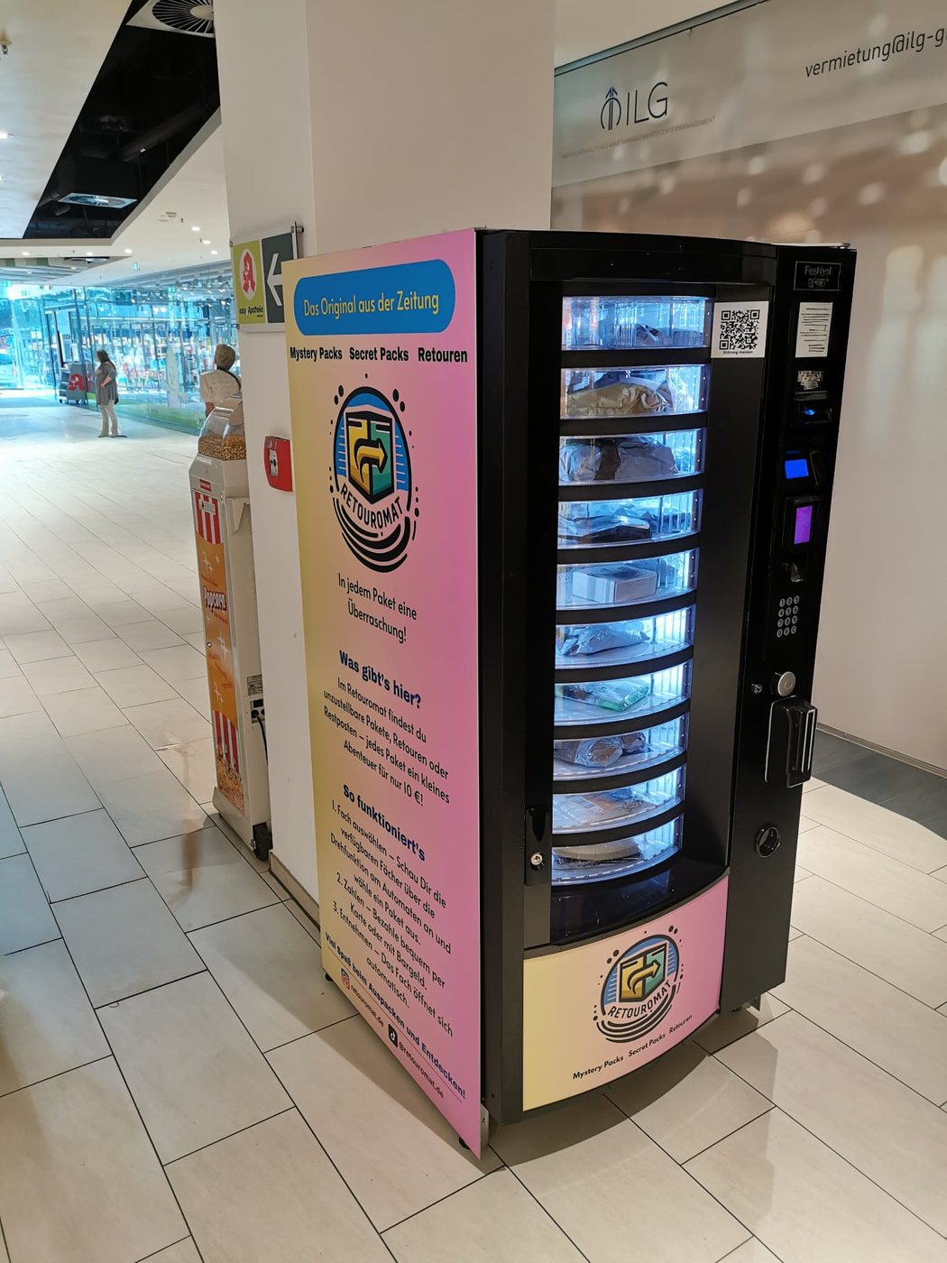Retouromat Automat – Galerie Königshof Mettmann
